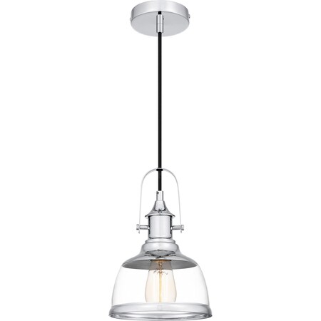 Quoizel Warnock 1-Light Polished Chrome Mini Pendant QPP5639C